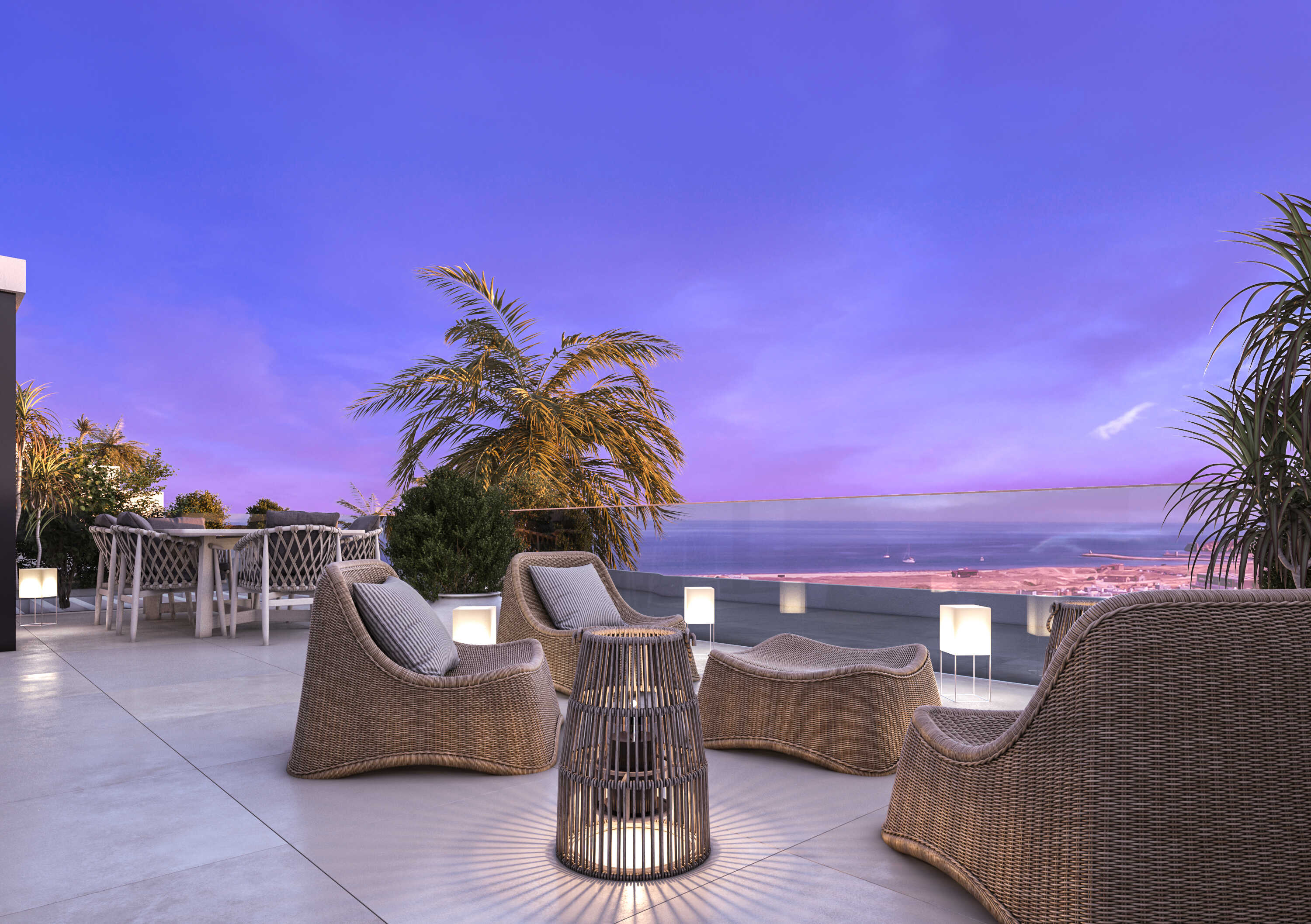 rooftop view